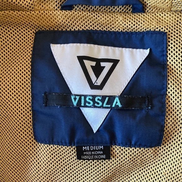 VISSLA Surfwear Jacket Coat Windbreaker Size Medium - Picture 5 of 8